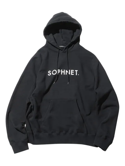 Sophnet. logo印花连帽衫