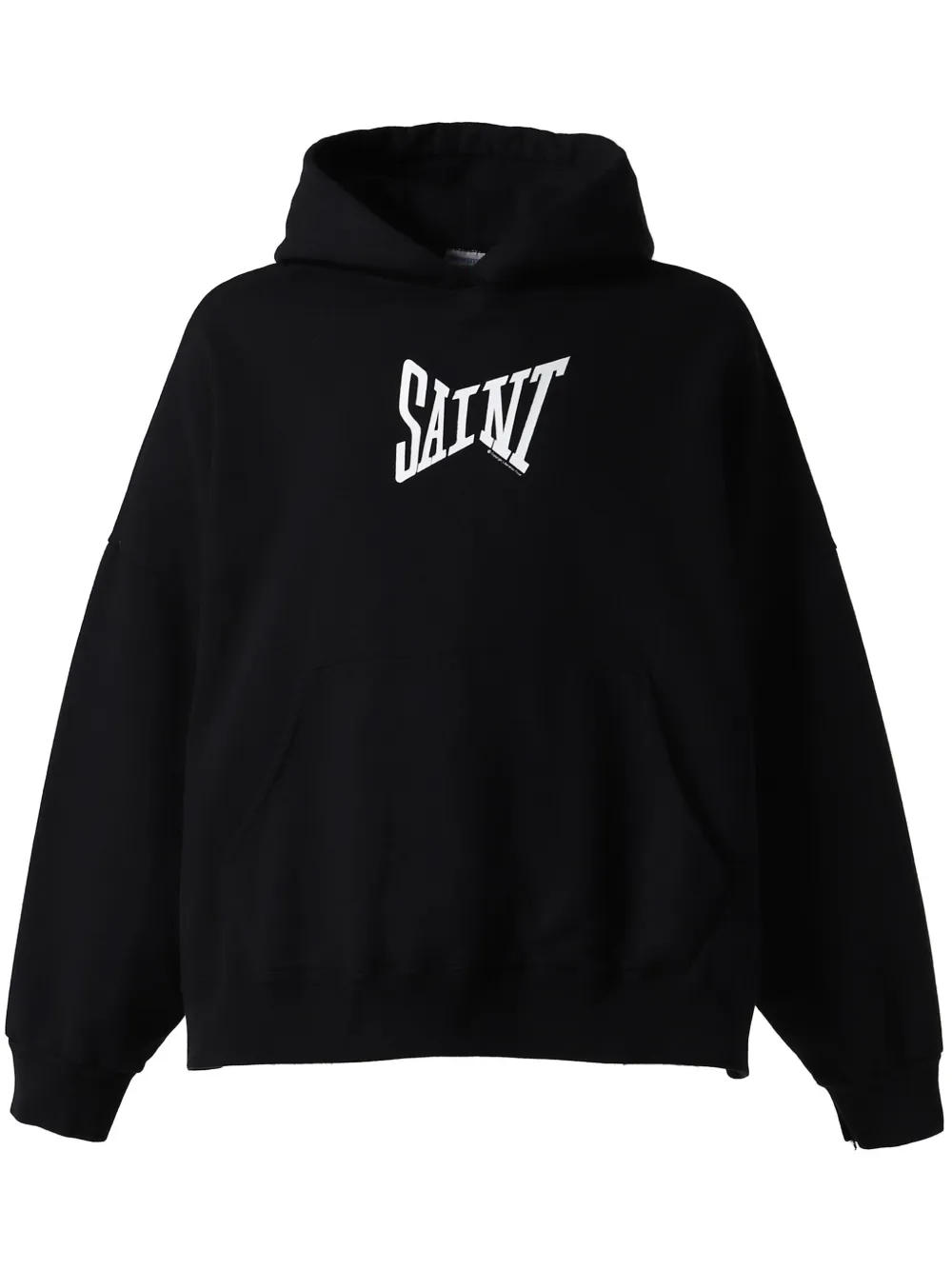 logo-print hoodie