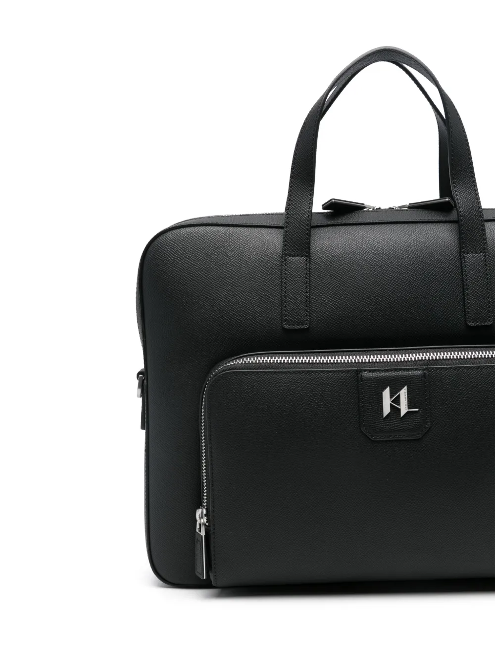 Karl Lagerfeld K Monogram aktetas Zwart
