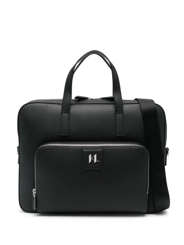 Karl Lagerfeld K/Monogram ビジネスバッグ | ブラック | FARFETCH JP