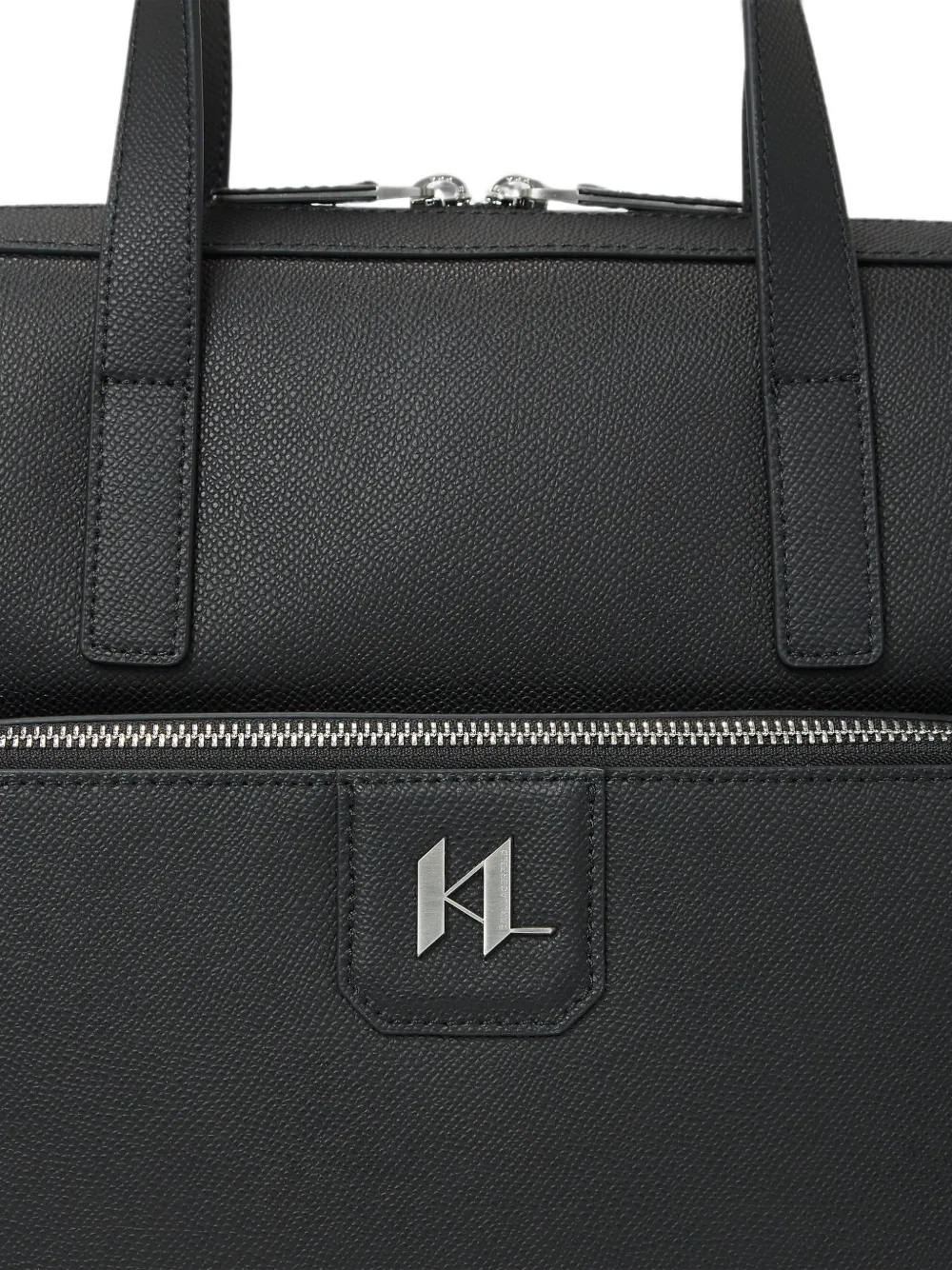 Karl Lagerfeld K Monogram aktetas Zwart