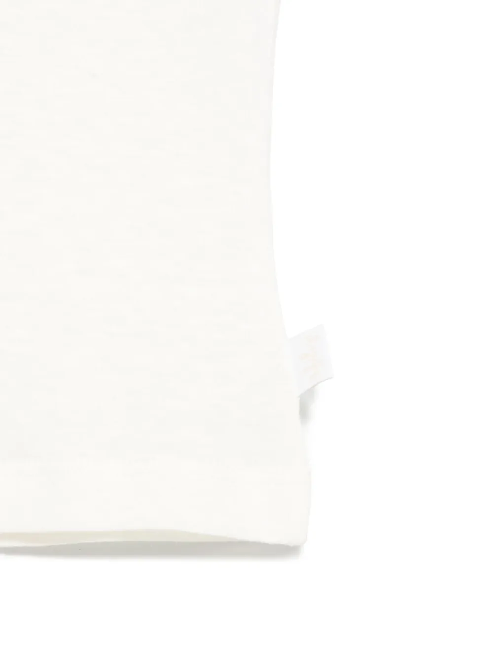 Il Gufo Mouwloos T-shirt Wit