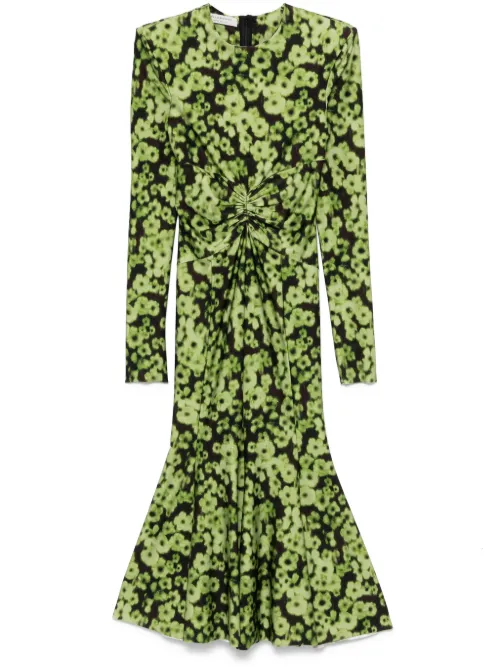 Robe mi-longue à fleurs - Philosophy Di Lorenzo Serafini - Modalova