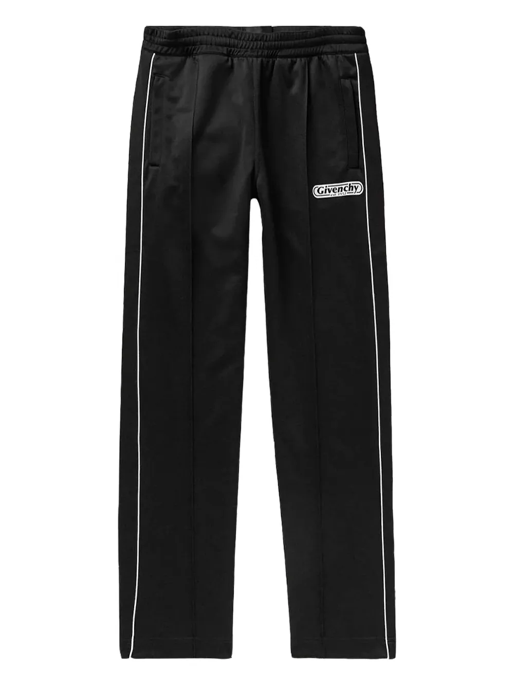 Givenchy Joggingbroek met logopatch en zijstreep Zwart