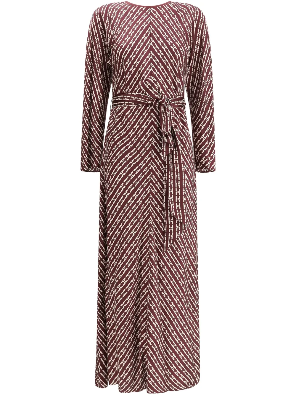 Forte Jurk met print Rood
