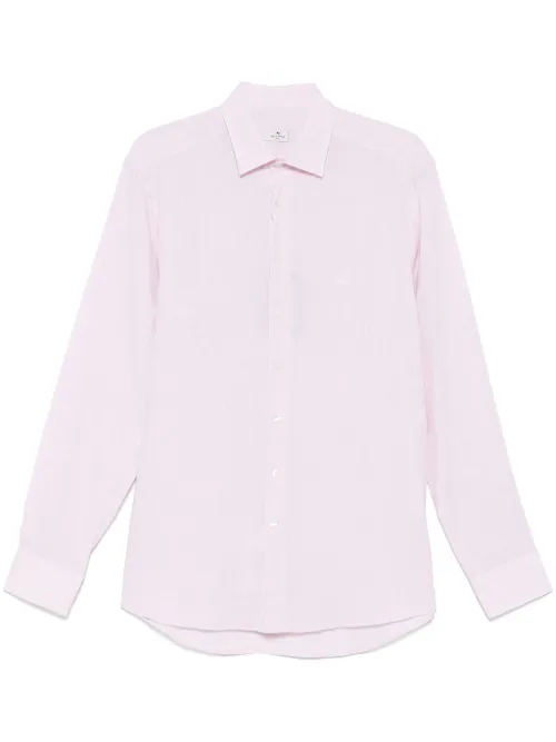 ETRO chemise en lin - Rose - ETRO - Modalova