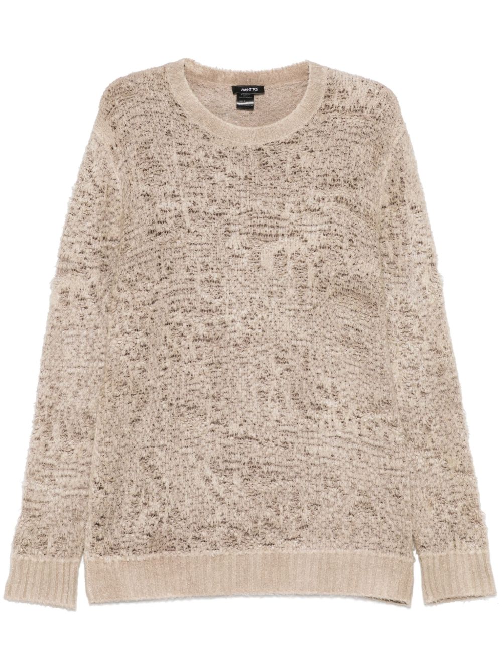 AVANT TOI JACQUARD SWEATER