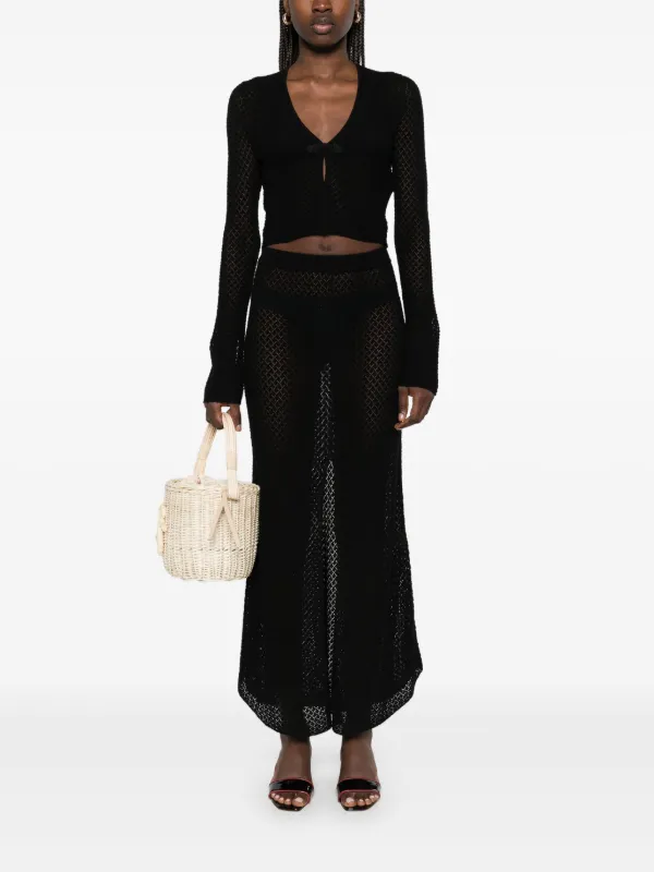 【関税込み】The Garment ブラック Tanzania マキシスカート The Garment Tanzania マキシスカート | ブラック | FARFETCH JP