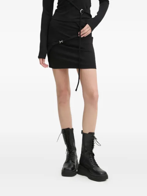 HELIOT EMIL zip-fastening mini skirt