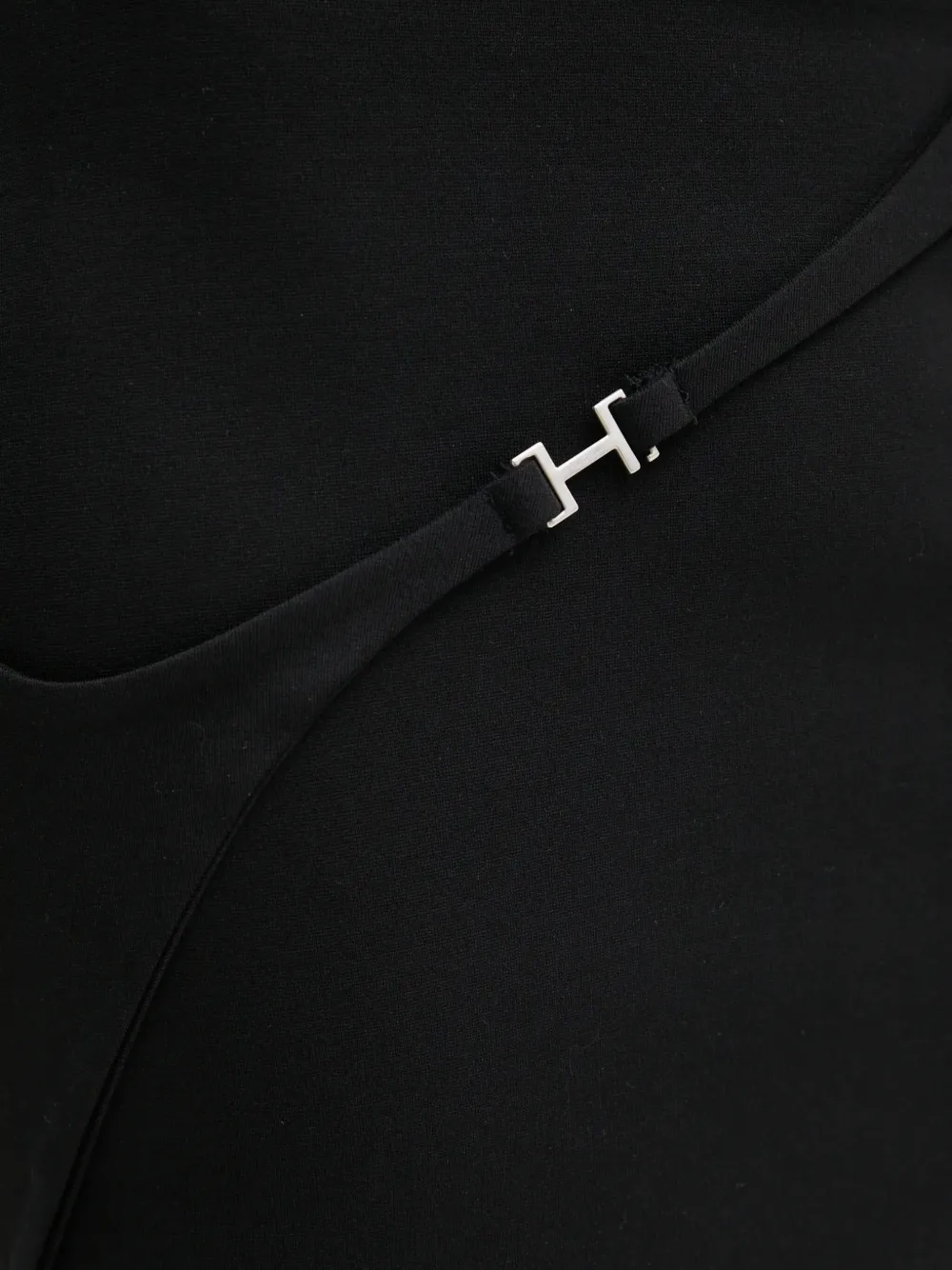 Heliot Emil Zip-fastening Mini Skirt In Black