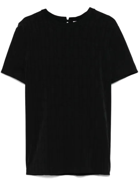 Agnona motif-jacquard T-shirt