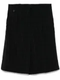 Agnona motif-jacquard shorts - Black
