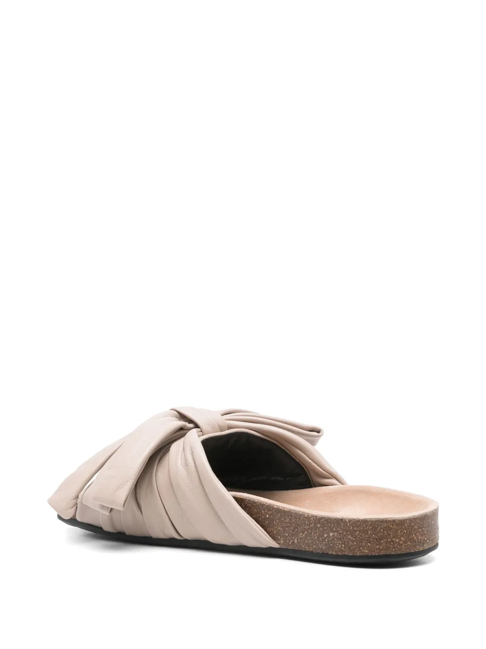 JW Anderson Slippers met strik Beige