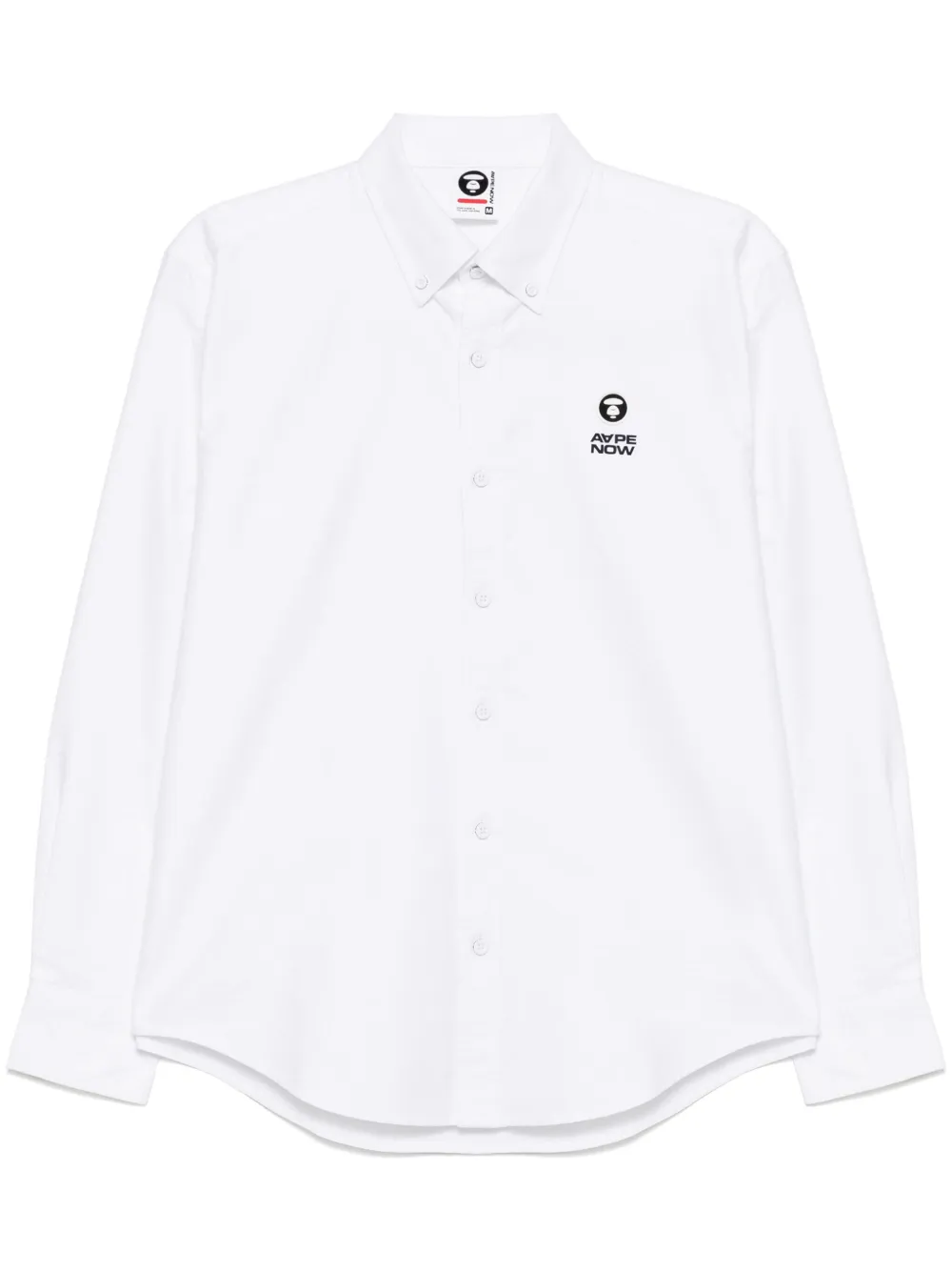 AAPE BY *A BATHING APE® long sleeves shirt | White | Image 1
