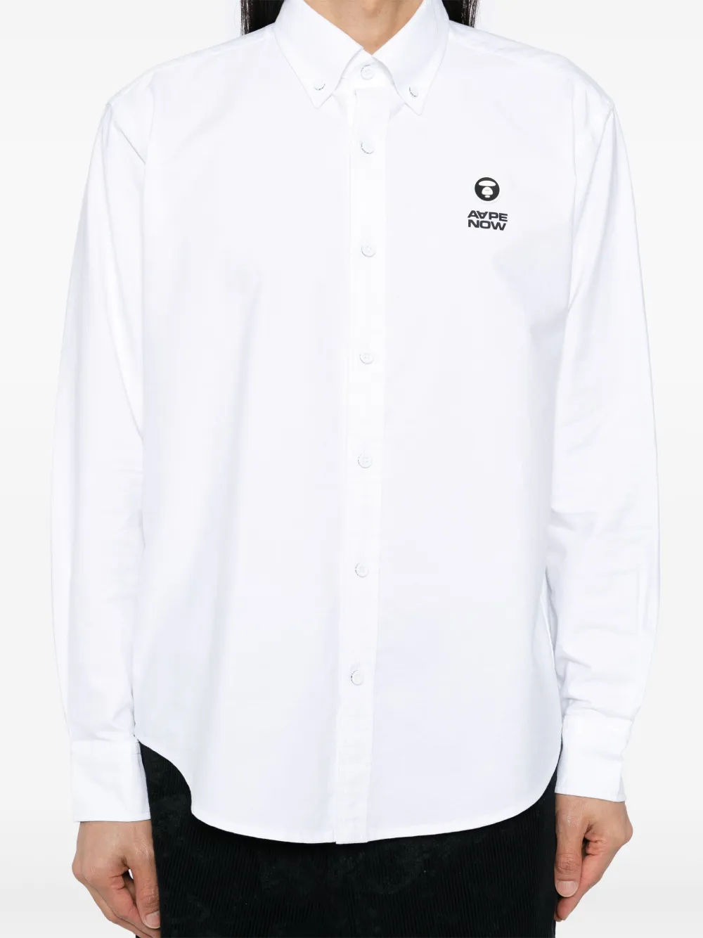 AAPE BY *A BATHING APE Overhemd Wit