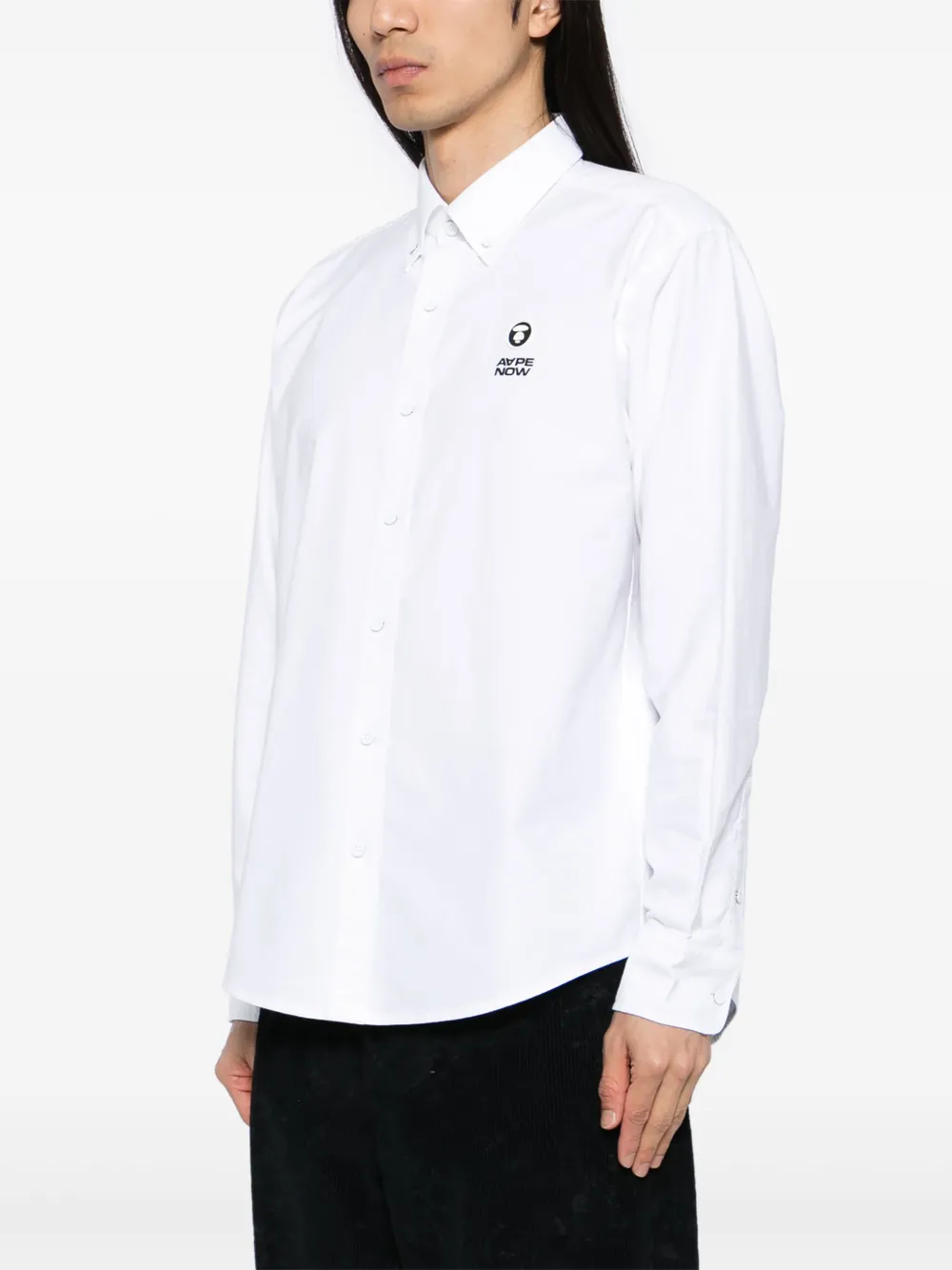 AAPE BY *A BATHING APE Overhemd Wit