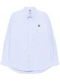 AAPE BY *A BATHING APE® logo sleeves shirt - Blue