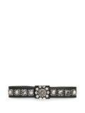 Toga ribbon clip tie - Black