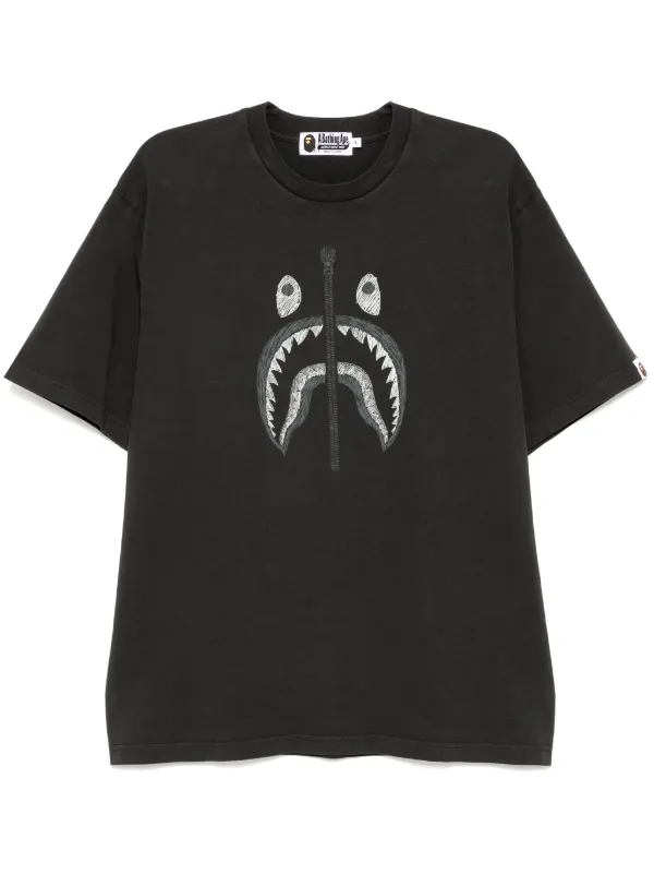 A BATHING APE® ロゴ Tシャツ | ブラック | FARFETCH JP