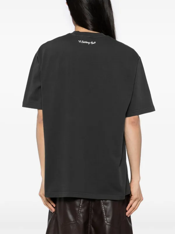 A BATHING APE® ロゴ Tシャツ | ブラック | FARFETCH JP