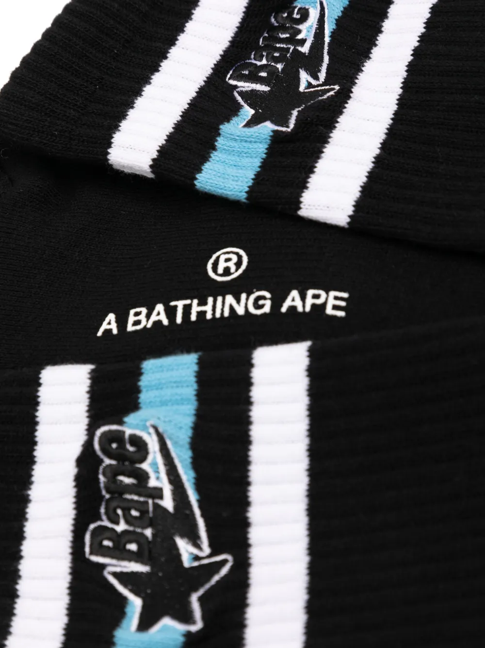 A BATHING APE® STA sokken - Zwart