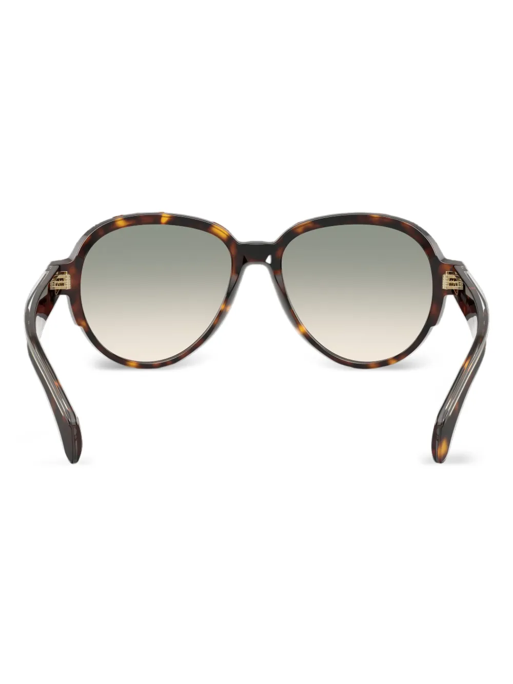 Moncler Eyewear Zonnebril met piloten montuur - Bruin