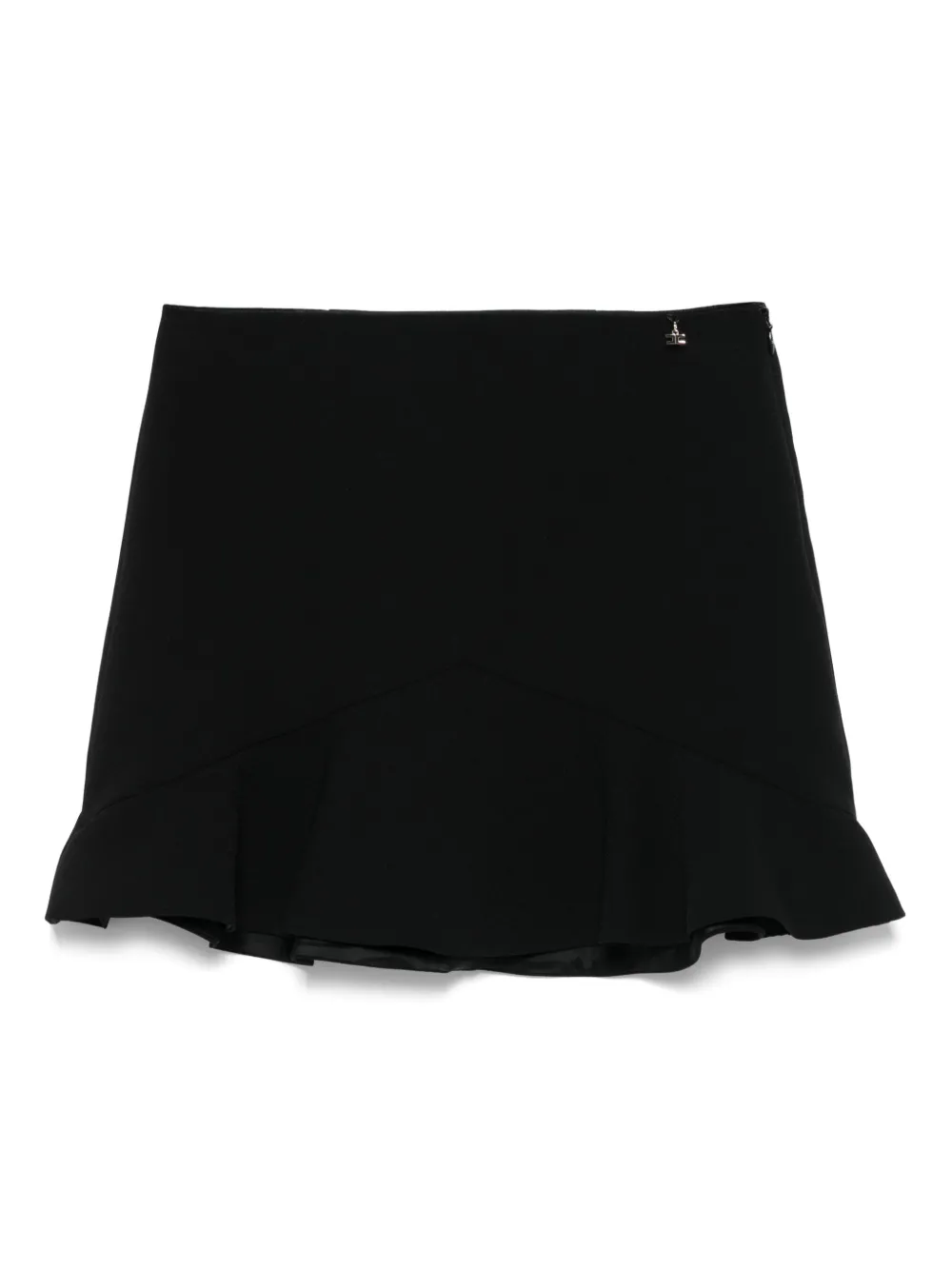 Elisabetta Franchi La Mia Bambina flared rok Zwart