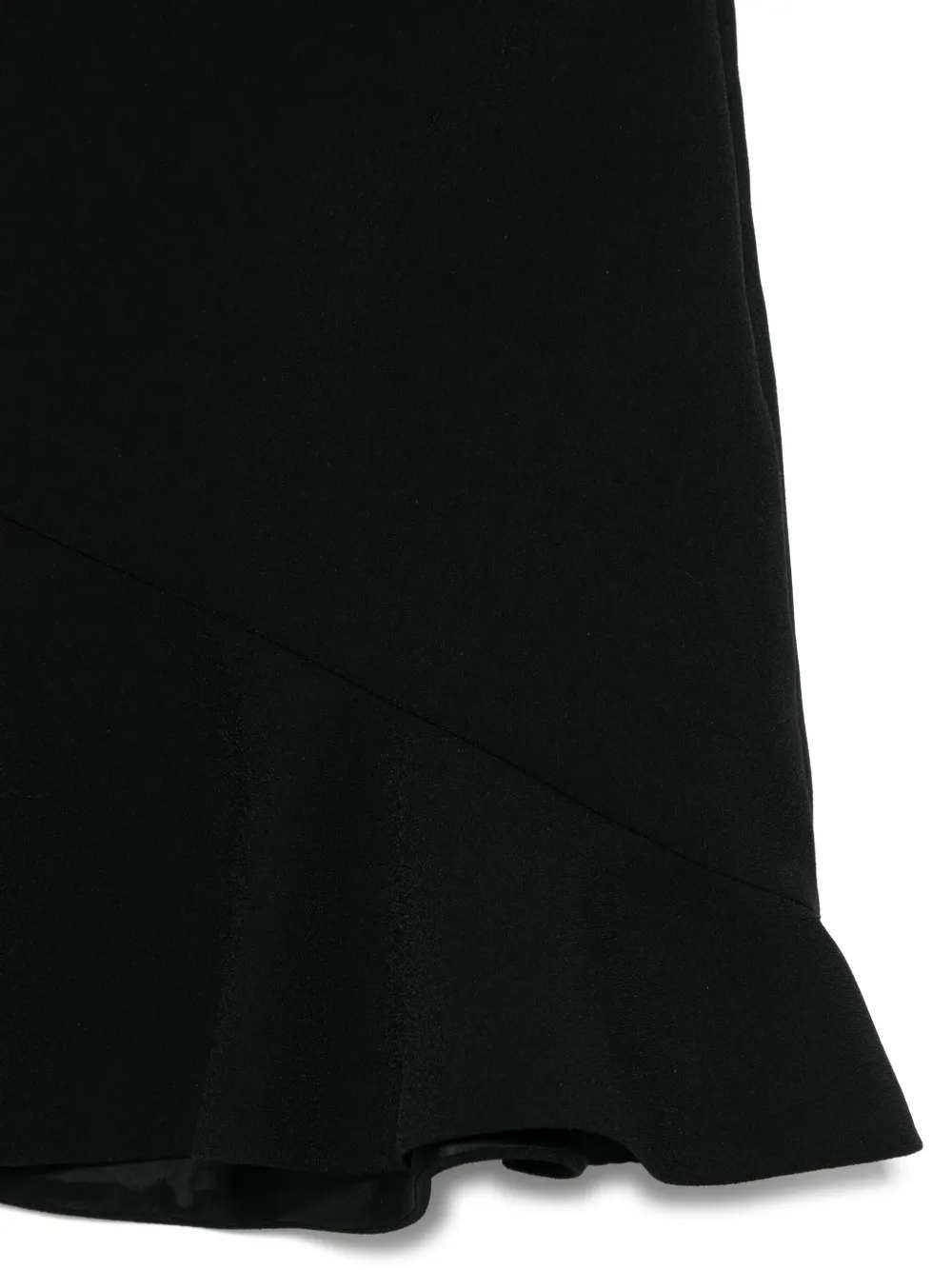 Elisabetta Franchi La Mia Bambina flared rok Zwart