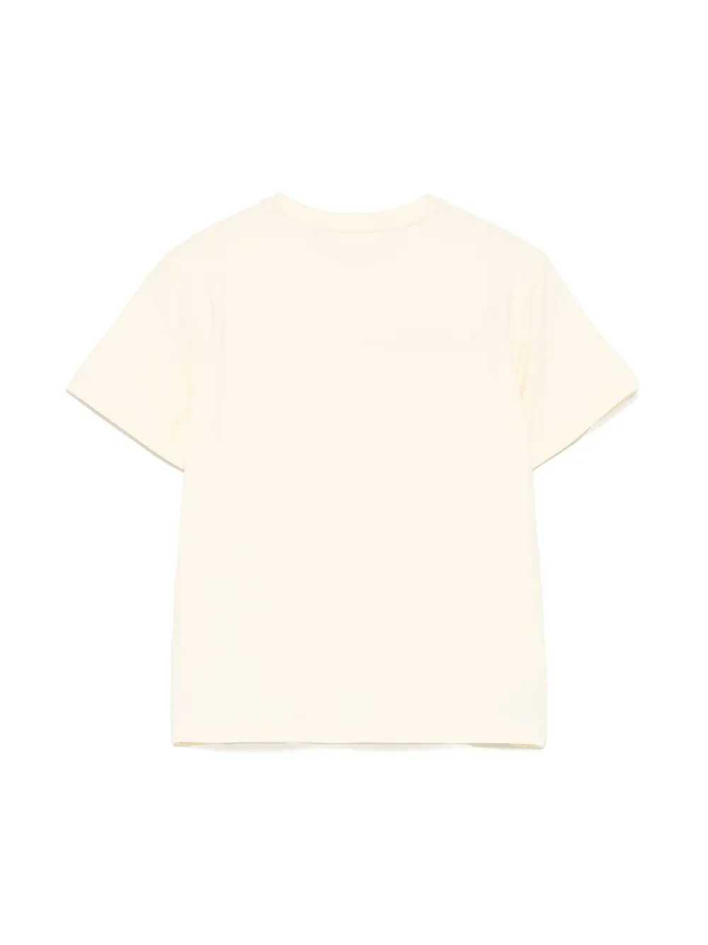 Elisabetta Franchi La Mia Bambina T-shirt met logo van stras - Geel