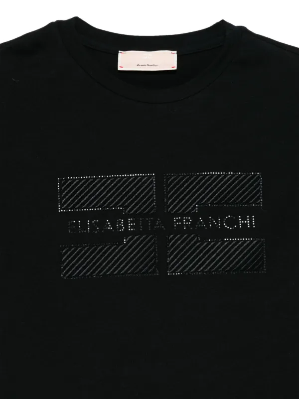 Elisabetta Franchi Logo Elisabetta Franchi La Mia Bambina Camiseta