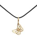 Van Cleef & Arpels yellow gold diamond pendant