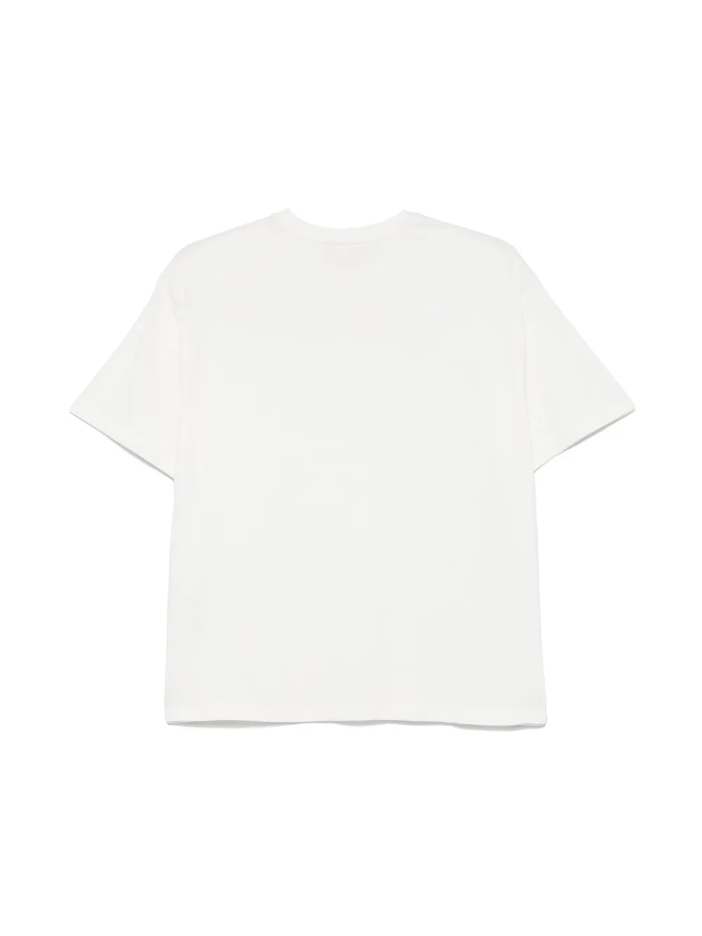 elisabettafranchilamiabambina Elisabetta Franchi La Mia Bambina T-shirt met logo-reliëf - Wit
