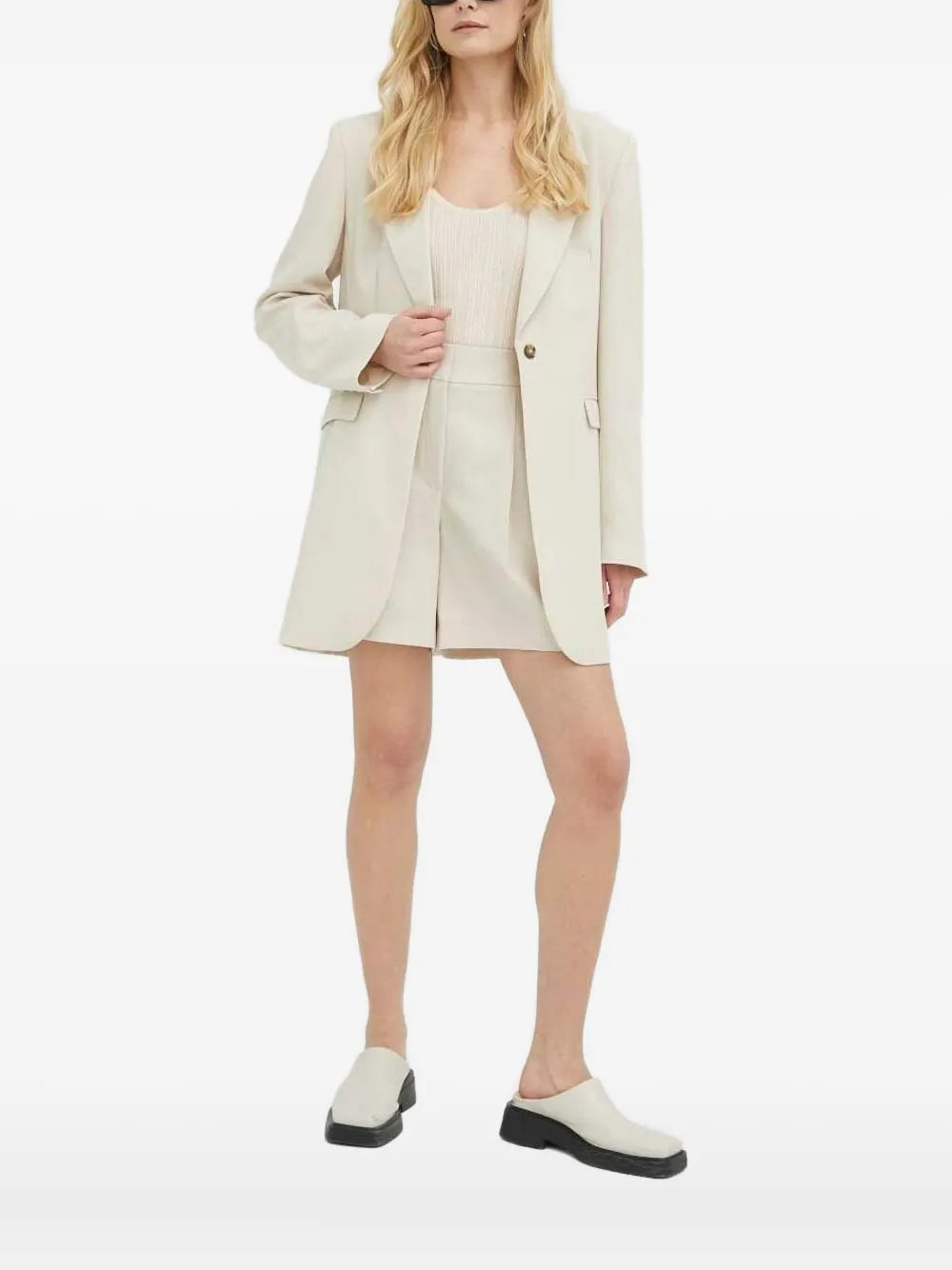 HERSKIND single-breasted blazer | Neutrals | Image 1