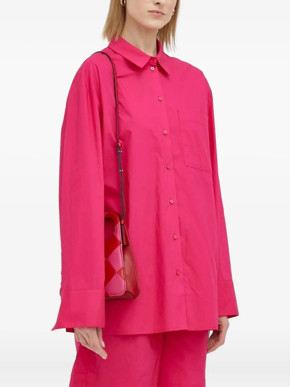 HERSKIND button-down pocket shirt | Pink | Image 1