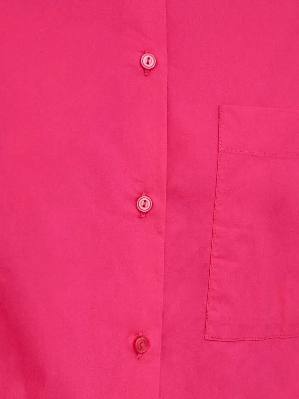 HERSKIND Button-down blouse met zak Roze