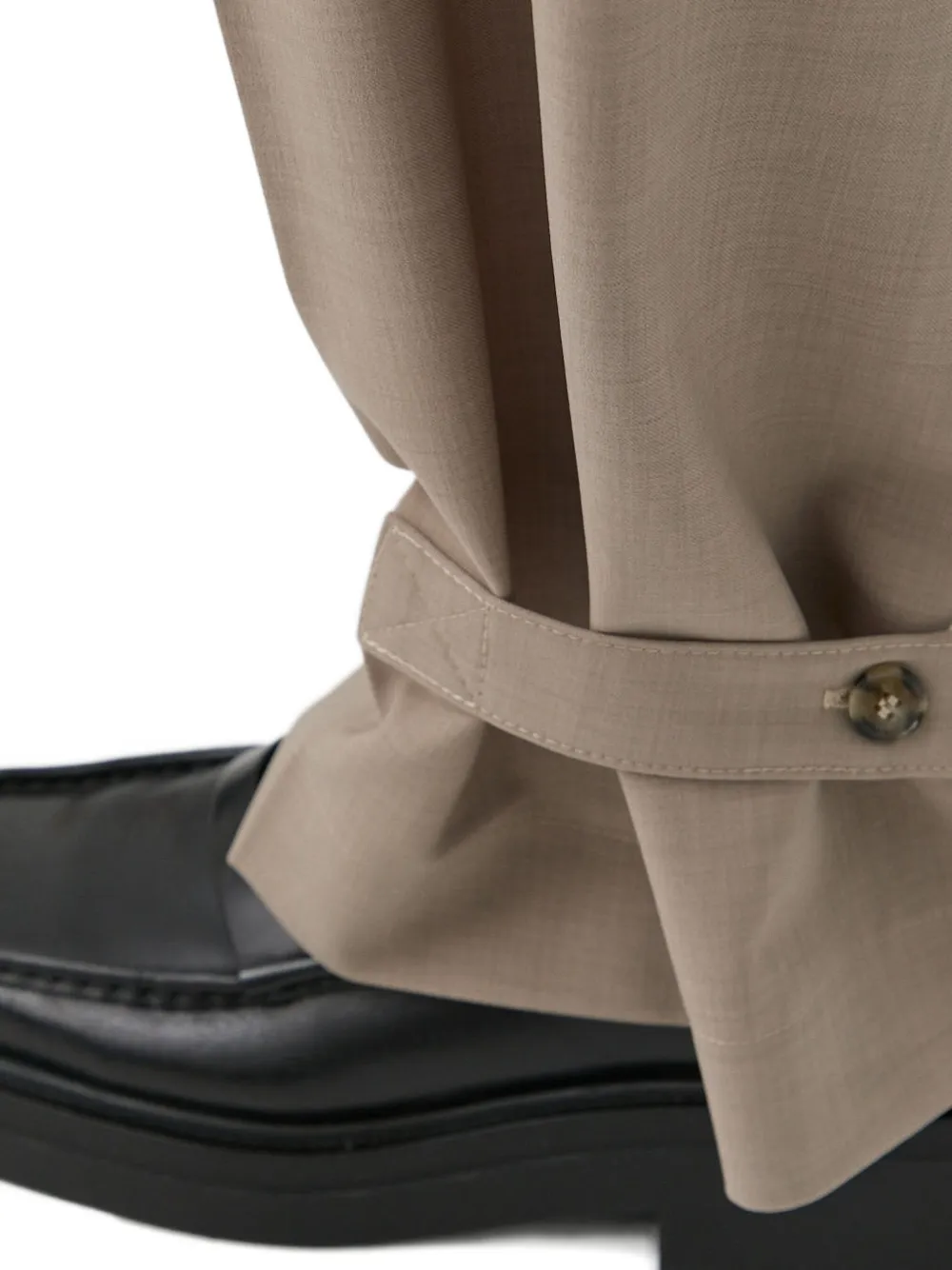 HERSKIND Broek met toelopende pijpen Bruin