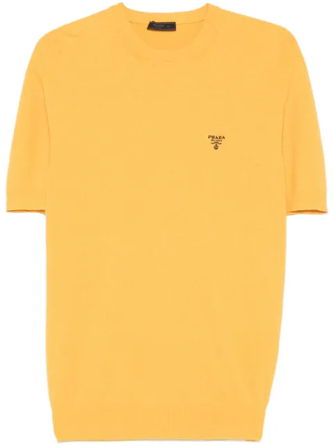 Prada terry-effect T-shirt