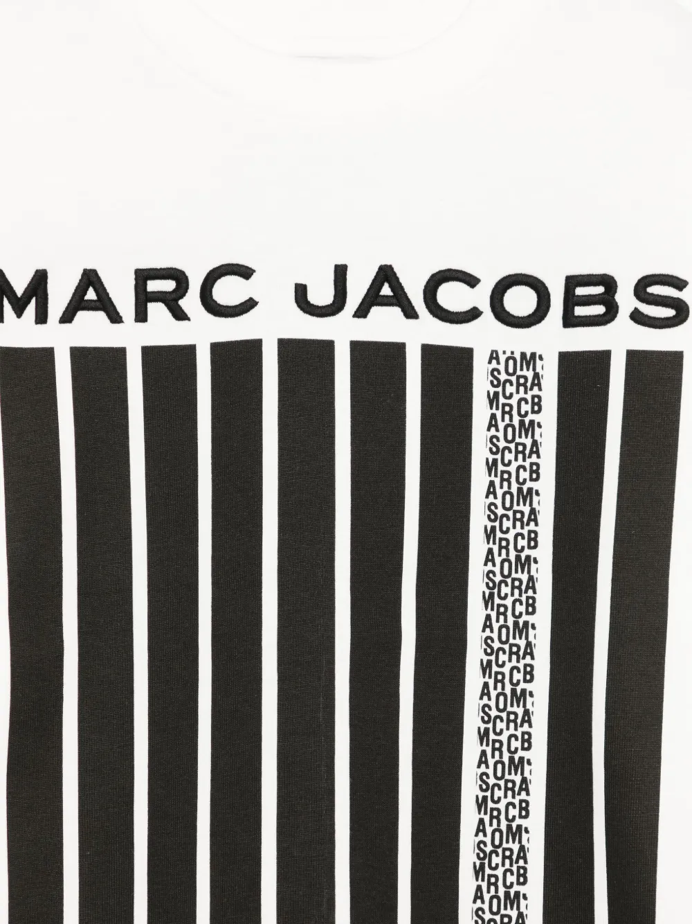 Marc Jacobs Kids T-shirt met geborduurd logo Wit