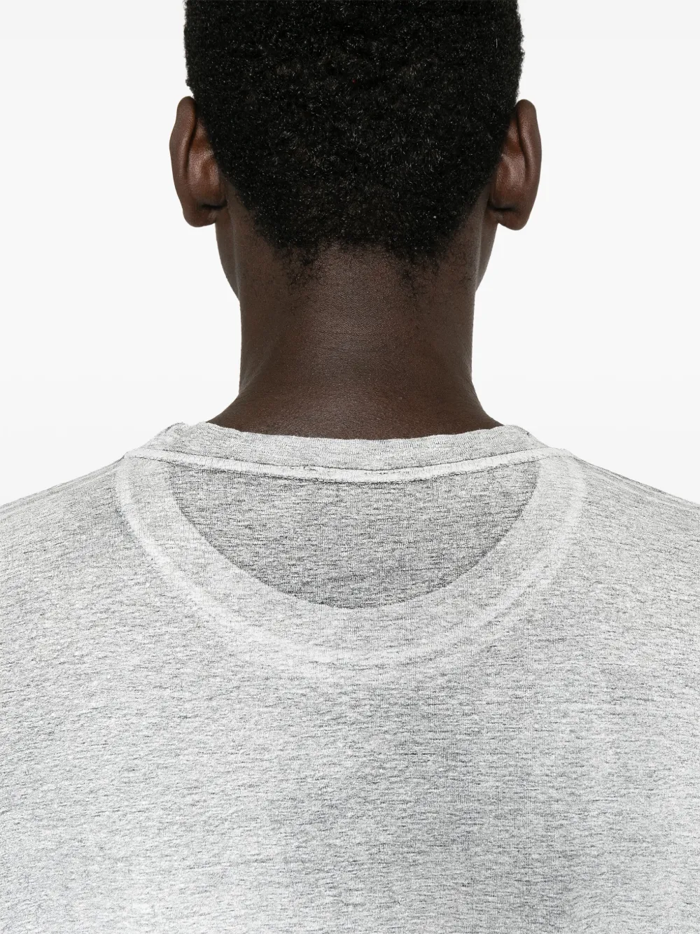 Avant Toi Linnen T-shirt Grijs