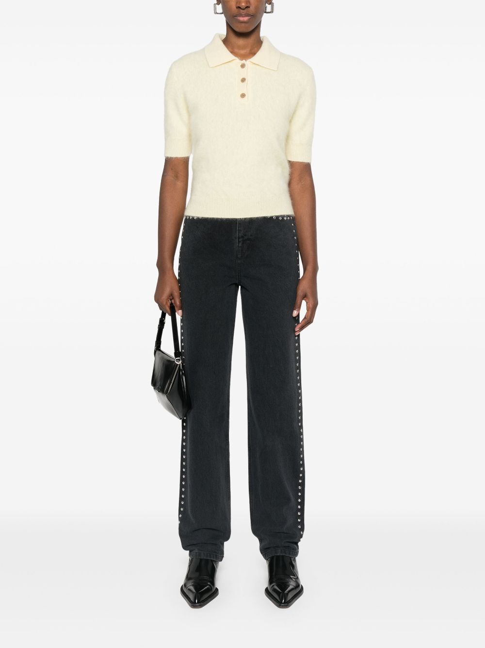 ROTATE BIRGER CHRISTENSEN High waist jeans - Grijs