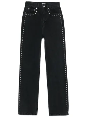 【ROTATE】レース ディテール ストレート ジーンズ ROTATE BIRGER CHRISTENSEN ウィメンズ デニム通販 - FARFETCH