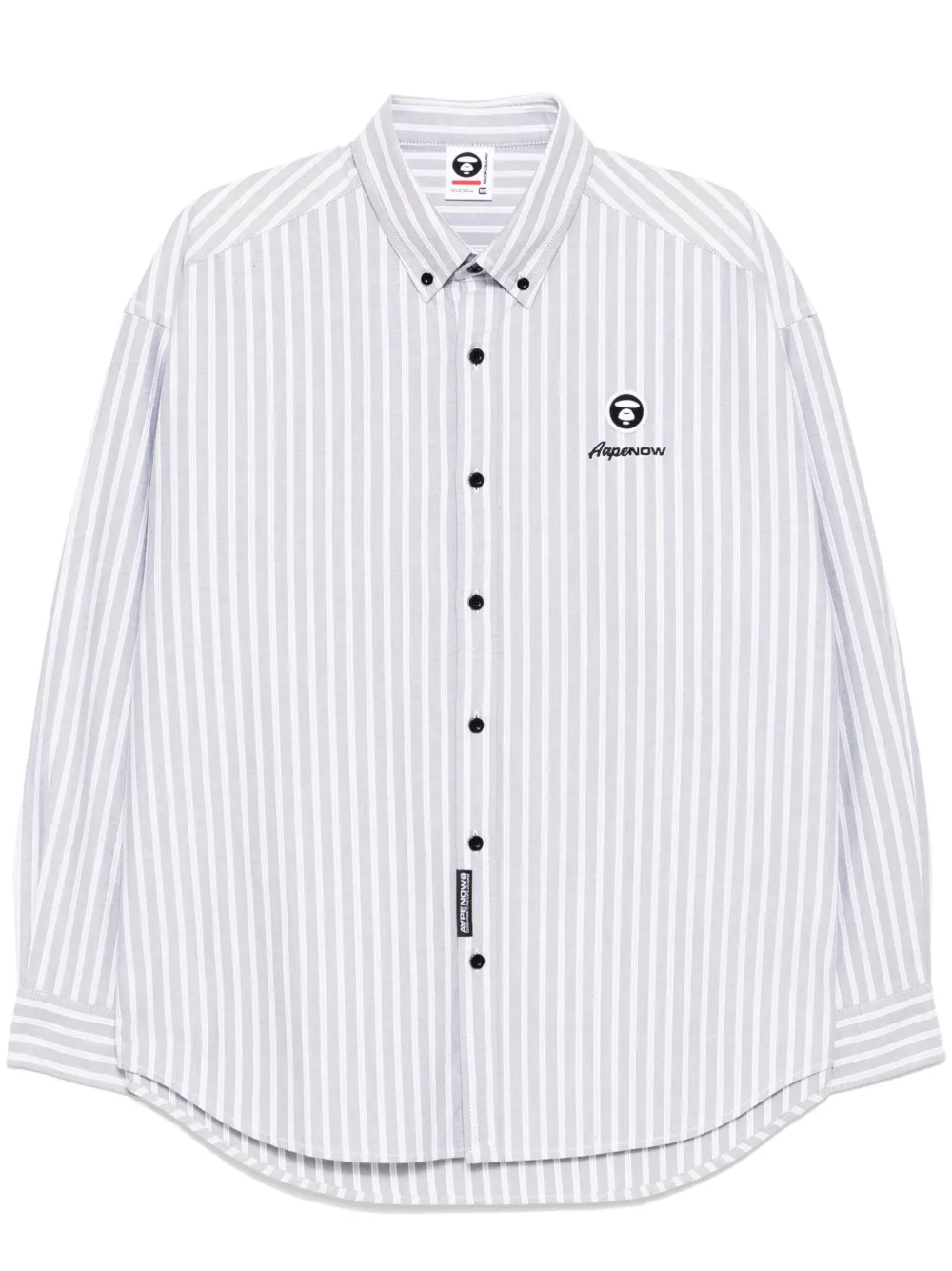 AAPE BY *A BATHING APE® striped shirt