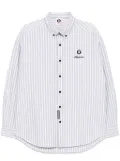 AAPE BY *A BATHING APE® striped shirt - Grey