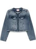 BAPY BY *A BATHING APE® cropped jacket - Blue