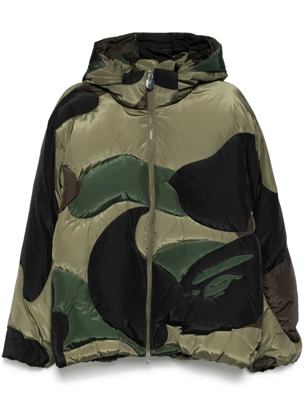 A BATHING APE® جاكيت مبطن '1ST كامو' | أخضر | Image 1