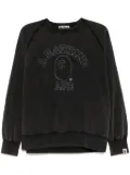 A BATHING APE® logo patch sweater - Black