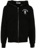 A BATHING APE® logo print hoodie - Black