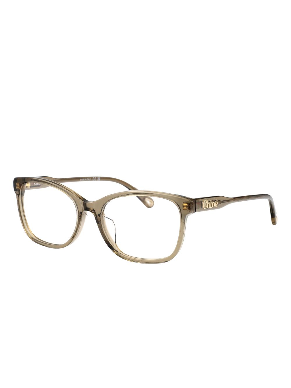 Chloé Eyewear square-frame glasses - Groen