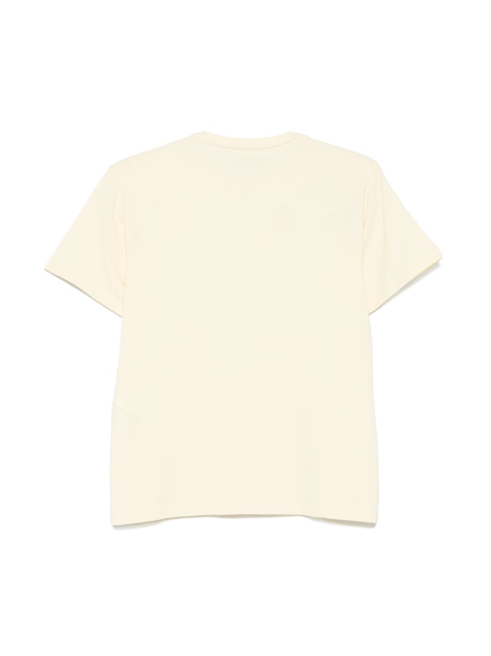 Elisabetta Franchi La Mia Bambina T-shirt met logopatch - Geel