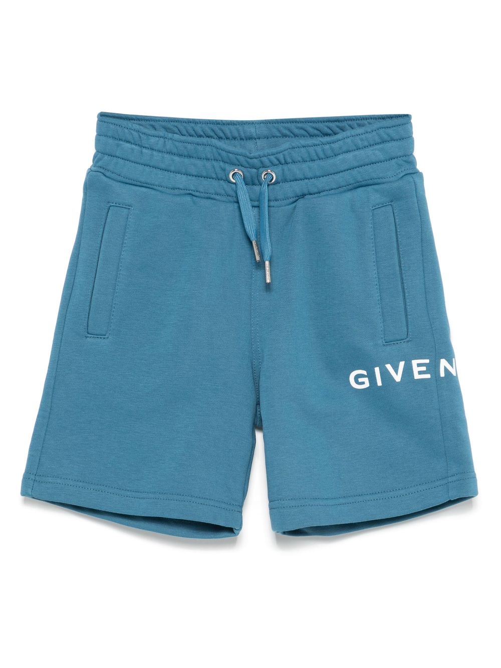 Givenchy Kids logo-print shorts - Blue